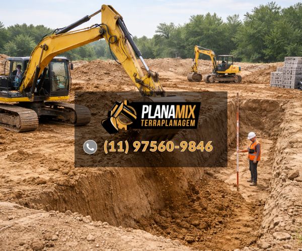 Compactação de solo para pátio industrial | Plana Mix Terraplanagem